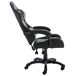 Silla de oficina Rocky altura regulable + cojines Silla de oficina Rocky altura regulable + cojines Negro