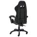 Silla de oficina Rocky altura regulable + cojines Silla de oficina Rocky altura regulable + cojines Negro
