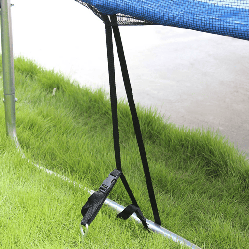Kit de fixação para trampolins, Polaris, Preto