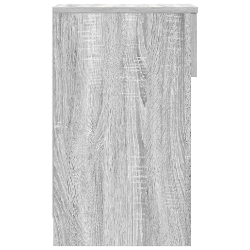Mesa De Cabeceira - Mesinha De Cabeceira com gaveta 20x36x60 cm cinzento sonoma
