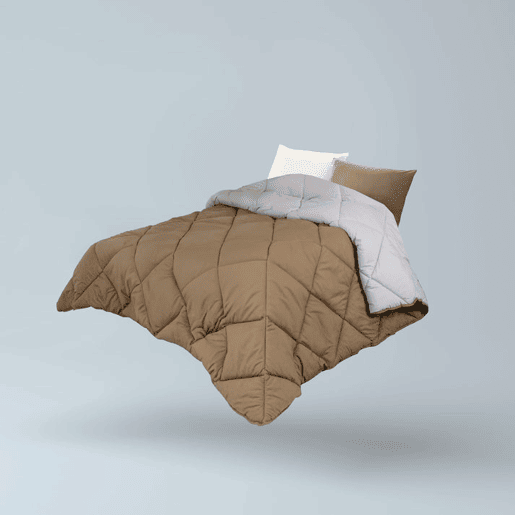 BAIXA DE PREÇO Edredão Dreamura Iro Taupe 250x240