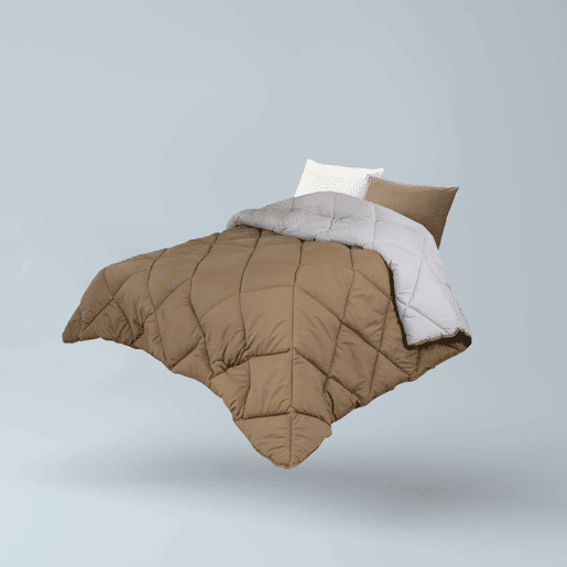 BAIXA DE PREÇO Edredão Dreamura Iro Taupe 180x240