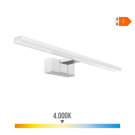 Luminária de parede EDM 32433 F 8 W 800 lm 40 x 12,8 x 5,1 cm LED