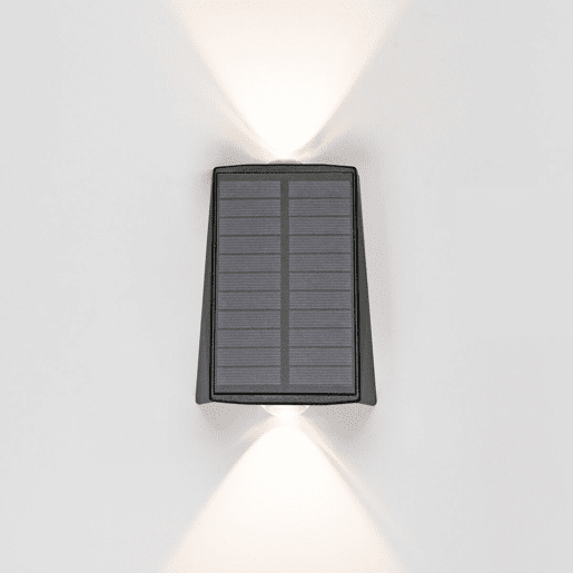Luz de Parede EDM 31822 Policarbonato ABS 2 W 100 Lm LED Solar (3000 K)