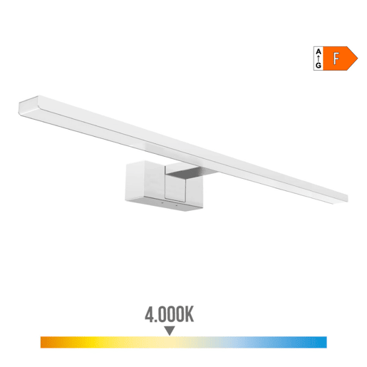 Luminária de parede EDM 32434 F 12 W 60 x 12,8 x 5,1 cm LED