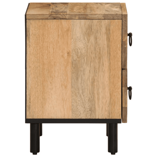 Mesa De Cabeceira - Mesinha De Cabeceira 40x33x46 cm madeira de mangueira maciça