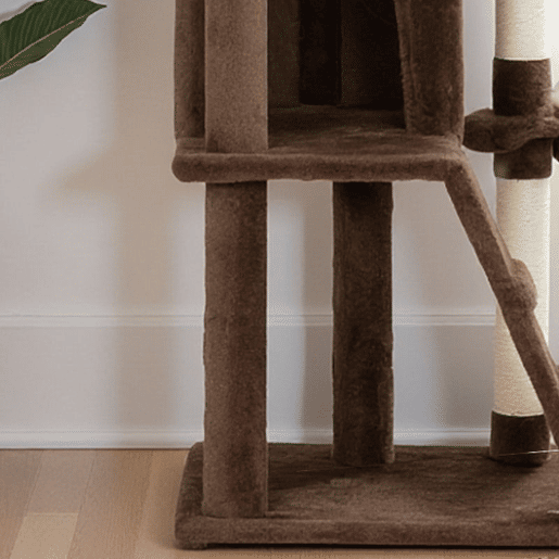 PawHut Arranhador para Gatos 160 cm Torre de Escalada com Múltiplas Plataformas Cama 2 Cavernas Rede Escada Postes de Sisal Bolas para Brincar Marrom