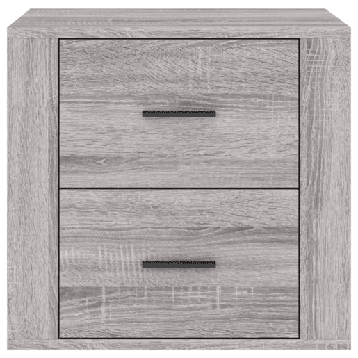 Mesa De Cabeceira - Mesinha De Cabeceira 50x39x47 cm sonoma cinzento