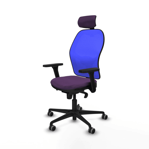 Cadeira de Escritório Piqueras y Crespo 3D036G2 Roxo