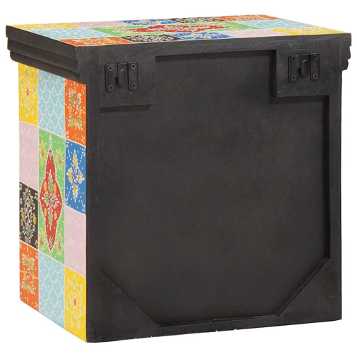 Mesa De Cabeceira - Mesinha De Cabeceira com gaveta Multicolor 40 x 30 x 40 cm
