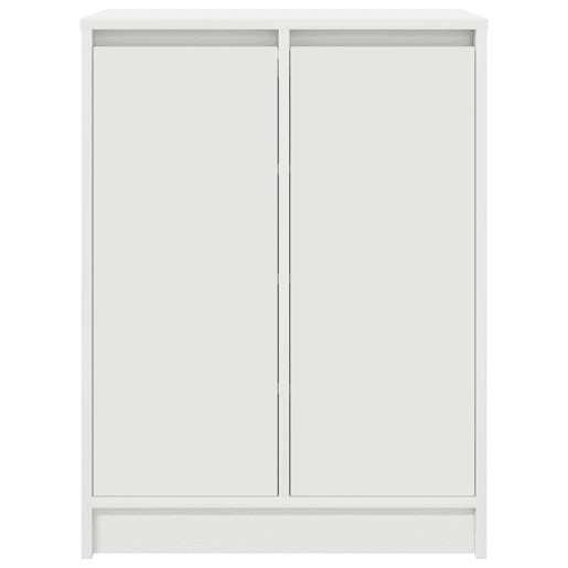 vidaXL Sapateira 57x34x76 cm derivados de madeira branco