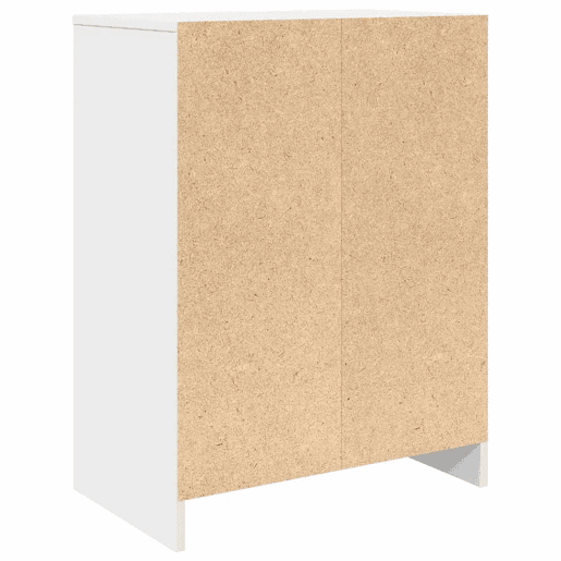 vidaXL Sapateira 57x34x76 cm derivados de madeira branco