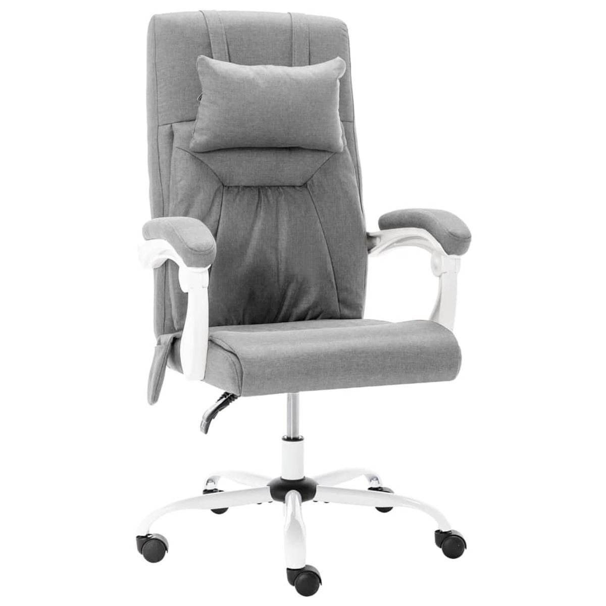 Silla de oficina Ahissa función masaje reclinable