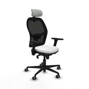 Cadeira de escritório com apoio para a cabeça Piqueras y Crespo 3D036G2 Branco