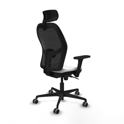 Cadeira de escritório com apoio para a cabeça Piqueras y Crespo 3D036G2 Branco