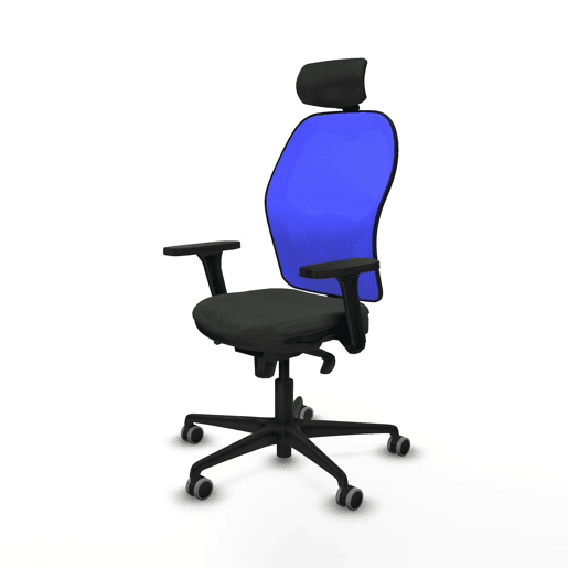 Cadeira de Escritório Piqueras y Crespo 3D036G2 Preto
