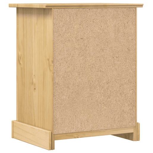 Mesa De Cabeceira - Mesinha De Cabeceira Corona 53x39x66 cm madeira de pinho maciça
