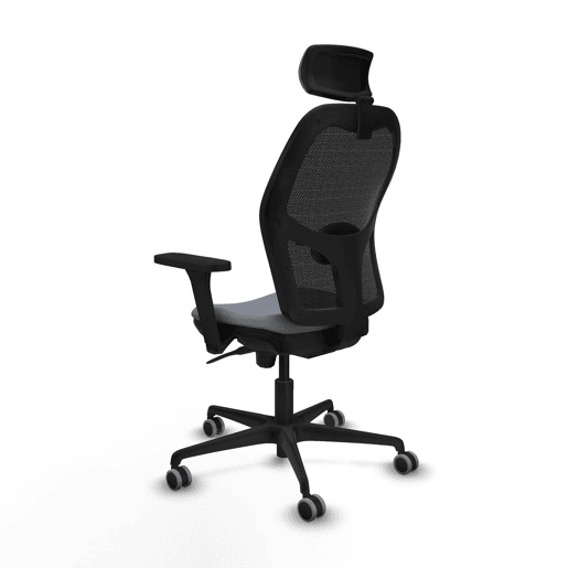Cadeira de escritório com apoio para a cabeça Jorquera Piqueras y Crespo 3D036G2 Cinzento Cadeira de escritório com apoio para a cabeça Jorquera Piqueras y Crespo 3D036G2 Cinzento