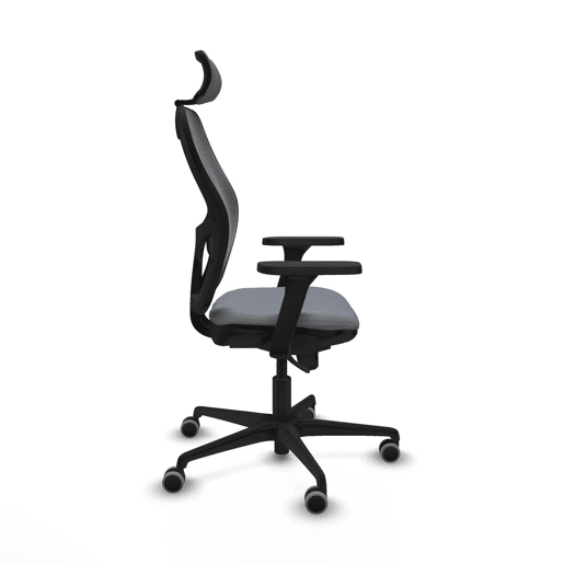 Cadeira de escritório com apoio para a cabeça Jorquera Piqueras y Crespo 3D036G2 Cinzento Cadeira de escritório com apoio para a cabeça Jorquera Piqueras y Crespo 3D036G2 Cinzento