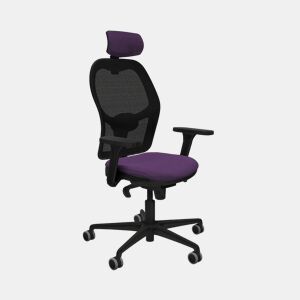 Cadeira de escritório com apoio para a cabeça Jorquera Piqueras y Crespo 3D036G2 Roxo