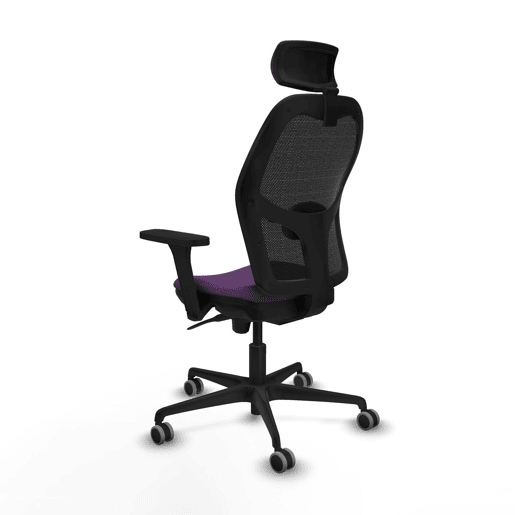 Cadeira de escritório com apoio para a cabeça Jorquera Piqueras y Crespo 3D036G2 Roxo Cadeira de escritório com apoio para a cabeça Jorquera Piqueras y Crespo 3D036G2 Roxo