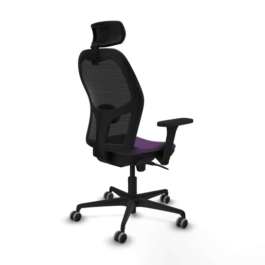 Cadeira de escritório com apoio para a cabeça Jorquera Piqueras y Crespo 3D036G2 Roxo Cadeira de escritório com apoio para a cabeça Jorquera Piqueras y Crespo 3D036G2 Roxo