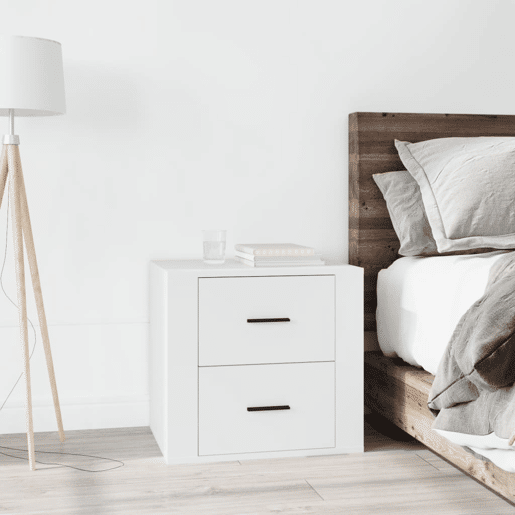 Mesa De Cabeceira - Mesinha De Cabeceira 50x39x47 cm branco Mesa De Cabeceira - Mesinha De Cabeceira 50x39x47 cm branco
