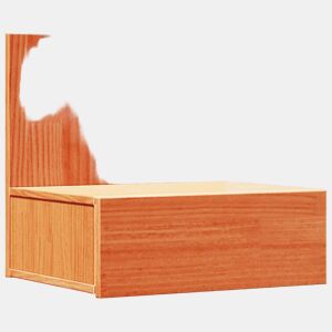 Mesa De Cabeceira - Mesinha De Cabeceira com gaveta Castanho-mel 42 x 32.5 x 40 cm