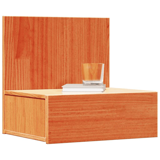Mesa De Cabeceira - Mesinha De Cabeceira com gaveta Castanho-mel 42 x 32.5 x 40 cm
