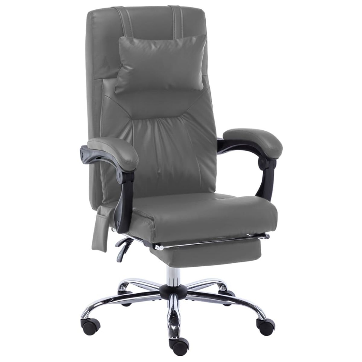 Silla de oficina Ammia función masaje reclinable
