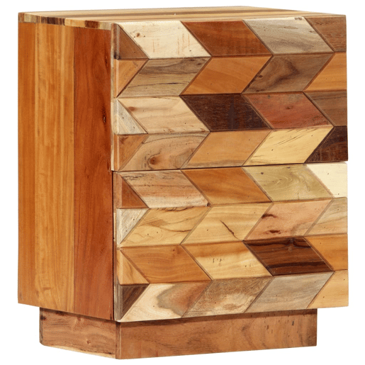 Mesa De Cabeceira - Mesinha De Cabeceira 40x30x50 cm madeira recuperada maciça Mesa De Cabeceira - Mesinha De Cabeceira 40x30x50 cm madeira recuperada maciça