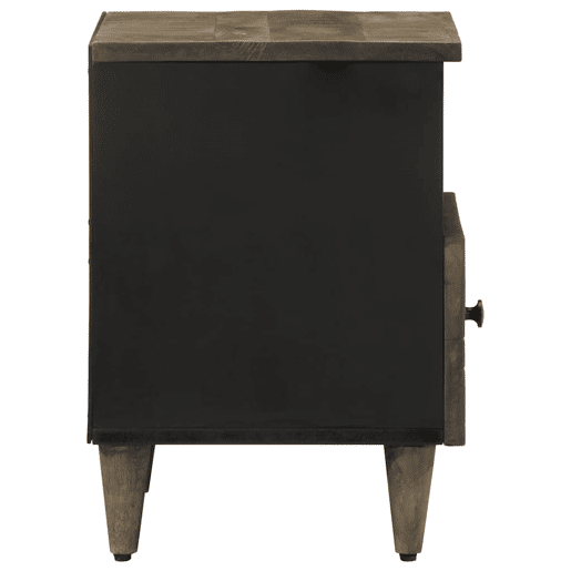 Mesa De Cabeceira - Mesinha De Cabeceira cinzento claro 40x33x46 cm Mesa De Cabeceira - Mesinha De Cabeceira cinzento claro 40x33x46 cm