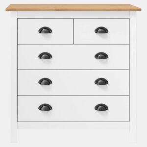 Mesa De Cabeceira Mesinha De Cabeceira - 79x40x80 cm madeira de pinho maciça branco