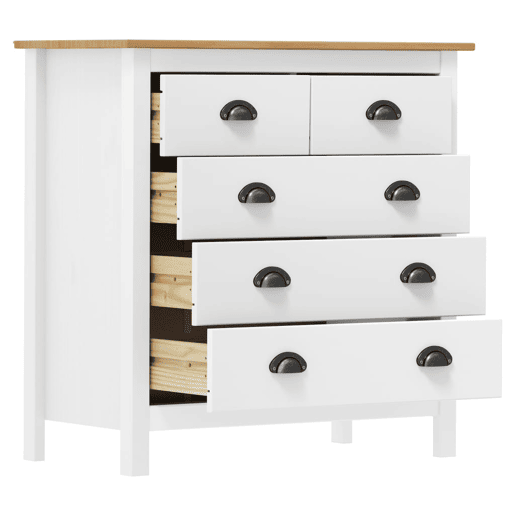 Mesa De Cabeceira Mesinha De Cabeceira - 79x40x80 cm madeira de pinho maciça branco