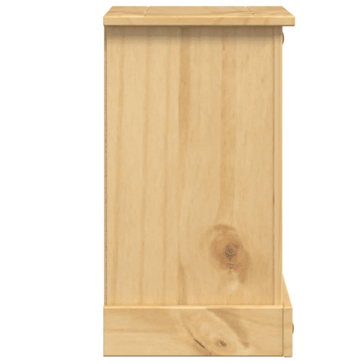 Mesa De Cabeceira - Mesinha De Cabeceira Corona 35x32,5x58 cm madeira de pinho maciça Mesa De Cabeceira - Mesinha De Cabeceira Corona 35x32,5x58 cm madeira de pinho maciça
