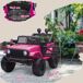 Coche Eléctrico Infantil PP, Metal HOMCOM Coche Eléctrico Infantil PP, Metal HOMCOM Rosa