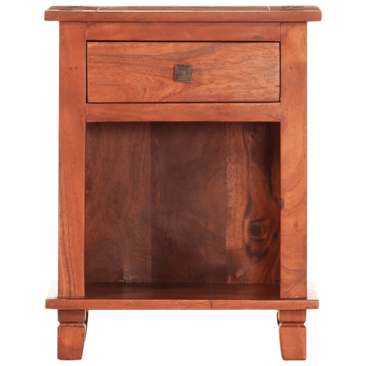 Mesa De Cabeceira - Mesinha De Cabeceira 40x30x50 cm madeira de acácia maciça Mesa De Cabeceira - Mesinha De Cabeceira 40x30x50 cm madeira de acácia maciça