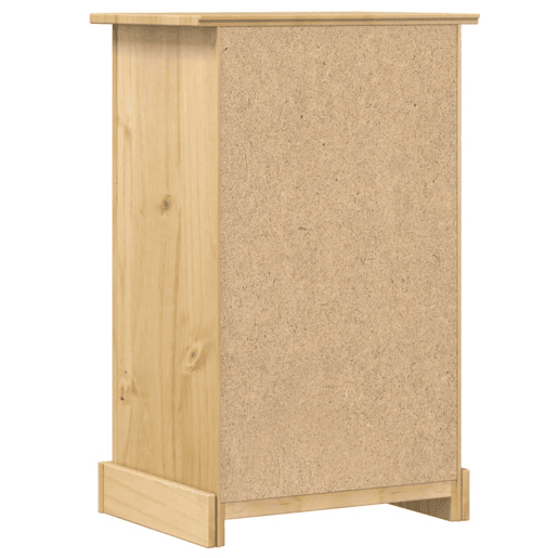 Mesa De Cabeceira - Mesinha De Cabeceira Corona 53x39x84 cm madeira de pinho maciça