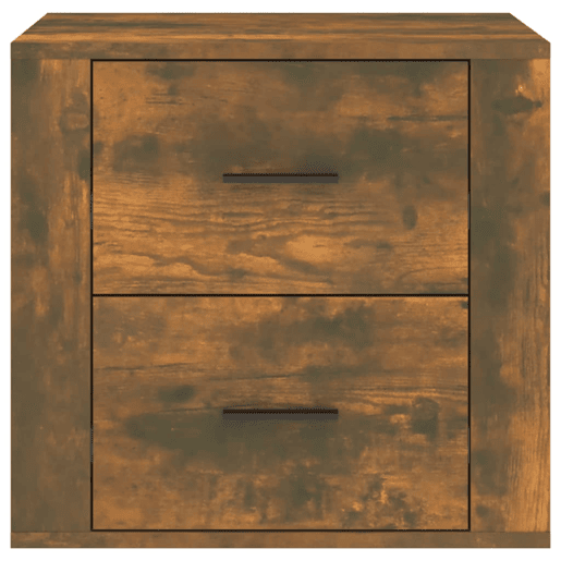 Mesa De Cabeceira - Mesinha De Cabeceira 50x39x47 cm cor carvalho fumado