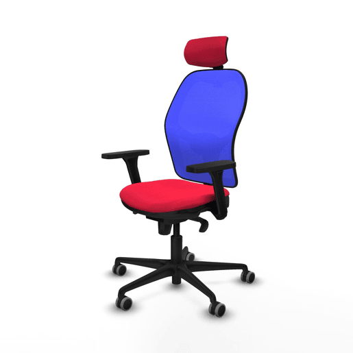 Cadeira de Escritório Piqueras y Crespo 3D036G2 Vermelho