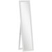 Espejo Cuerpo Entero MDF, Vidrio Templado HOMCOM Espejo Cuerpo Entero MDF, Vidrio Templado HOMCOM Blanco