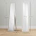Espejo Cuerpo Entero MDF, Vidrio Templado HOMCOM Espejo Cuerpo Entero MDF, Vidrio Templado HOMCOM Blanco