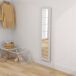 Espejo Cuerpo Entero MDF, Vidrio Templado HOMCOM Espejo Cuerpo Entero MDF, Vidrio Templado HOMCOM Blanco