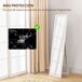 Espejo Cuerpo Entero MDF, Vidrio Templado HOMCOM Espejo Cuerpo Entero MDF, Vidrio Templado HOMCOM Blanco