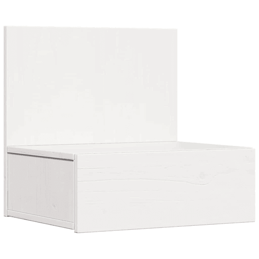 Mesa De Cabeceira - Mesinha De Cabeceira com gaveta Branco 42 x 32.5 x 40 cm