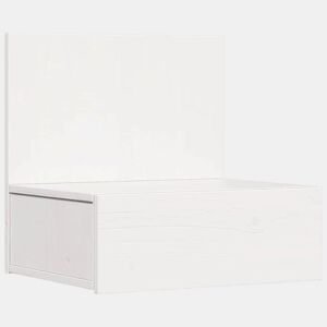 Mesa De Cabeceira - Mesinha De Cabeceira com gaveta Branco 42 x 32.5 x 40 cm