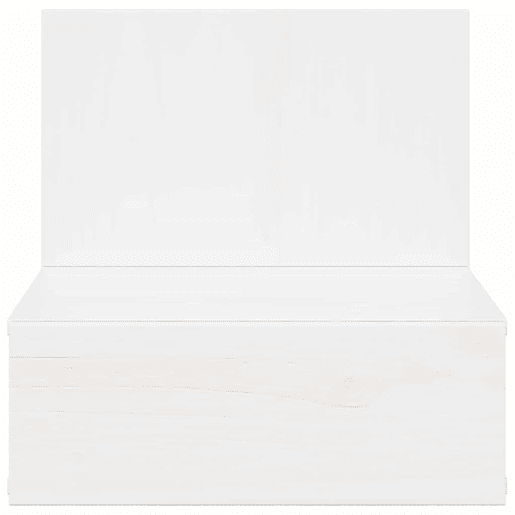 Mesa De Cabeceira - Mesinha De Cabeceira com gaveta Branco 42 x 32.5 x 40 cm