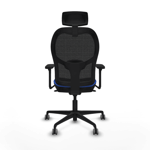 Cadeira de escritório com apoio para a cabeça Jorquera Piqueras y Crespo 3D036G2 Azul