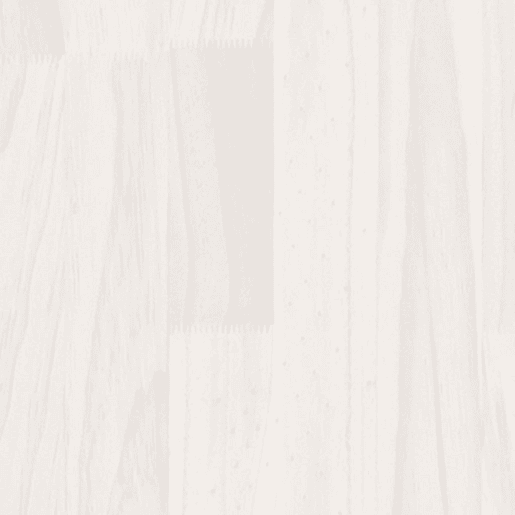 Lote de 2 Mesas De Cabeceira - Mesinhas De Cabeceira 40x29,5x64 cm pinho maciço branco