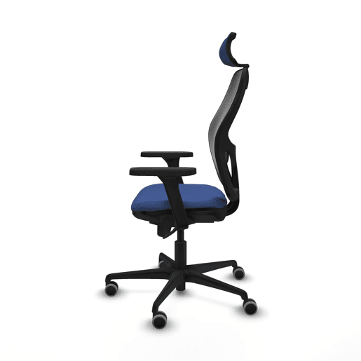 Cadeira de escritório com apoio para a cabeça Jorquera Piqueras y Crespo 3D036G2 Azul Marinho